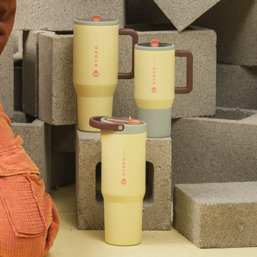 HydroJug Belle Travelers and Sport Bottle in 20oz, 32oz, and 40oz Sizes