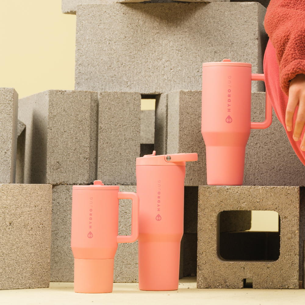 HydroJug Dahlia Travelers and Sport Bottle in 20oz, 32oz, and 40oz Sizes