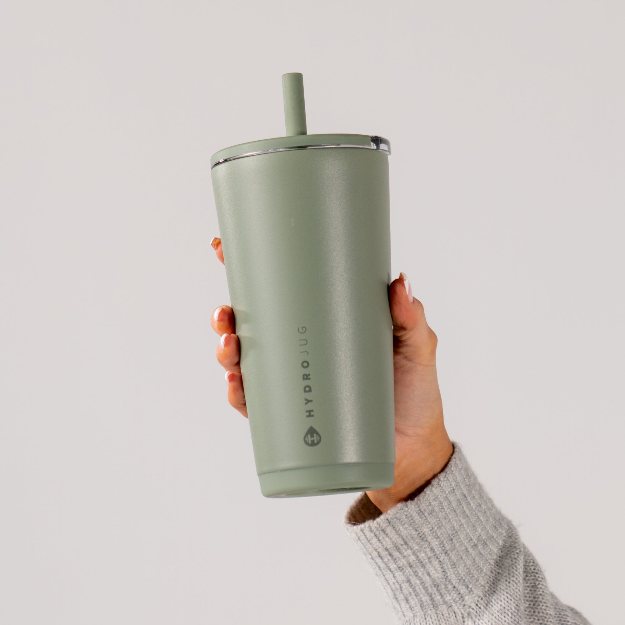 Hand Holding HydroJug Courtyard Everyday Tumbler 20oz