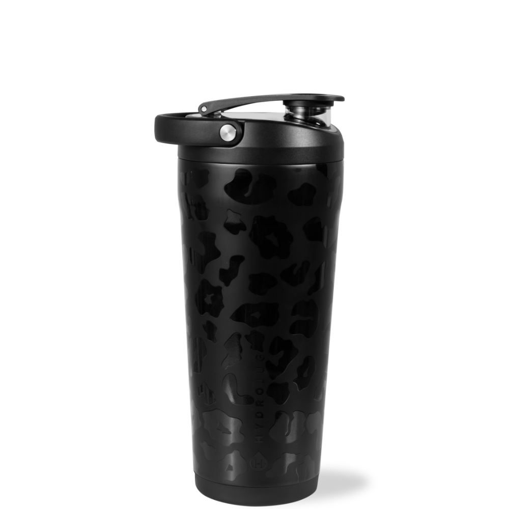 Black Leopard Insulated Shaker 24oz
