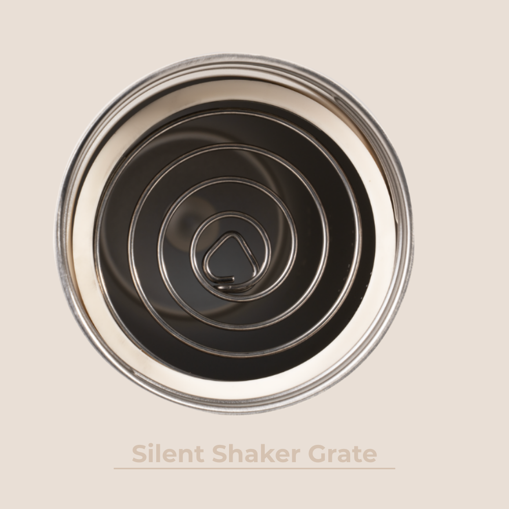 Cream Insulated Shaker 24oz with Silent Mixing Grate