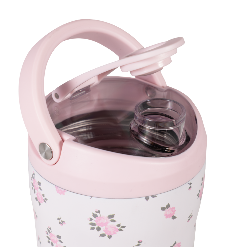 Wildrose Insulated Shaker 24oz with Open Flip Lid