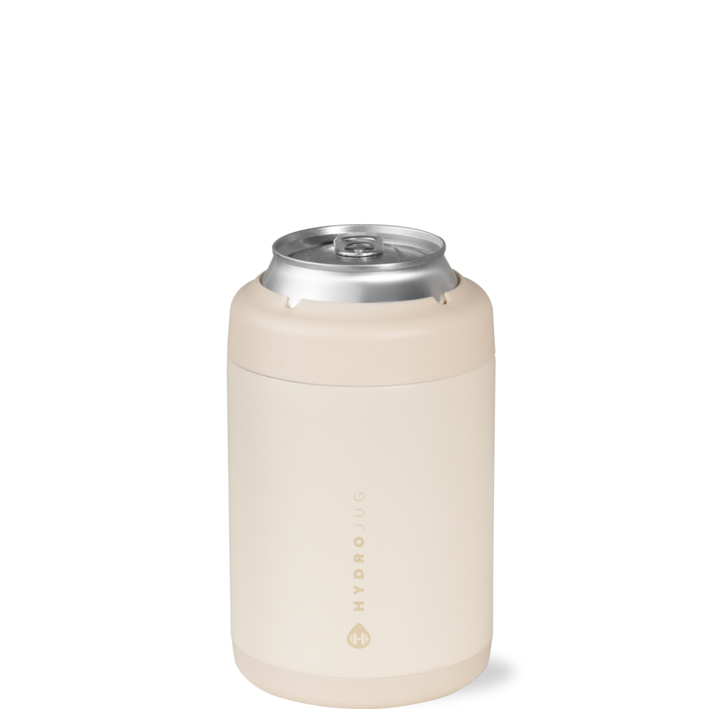HydroJug Standard Can Cooler - Cream