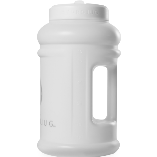 White Pro Jug V2 (73oz) – Side Profile
