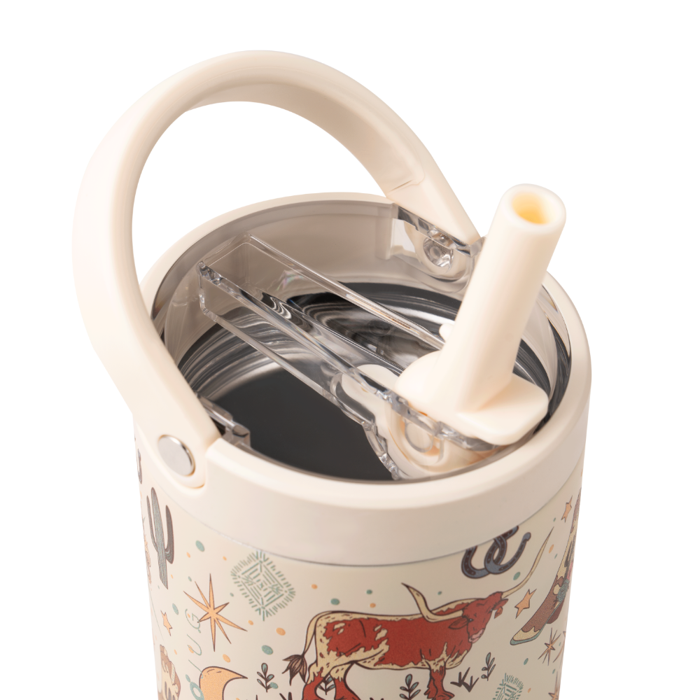 Rodeo Sport Bottle 32oz with Flip Straw Lid and Handle
