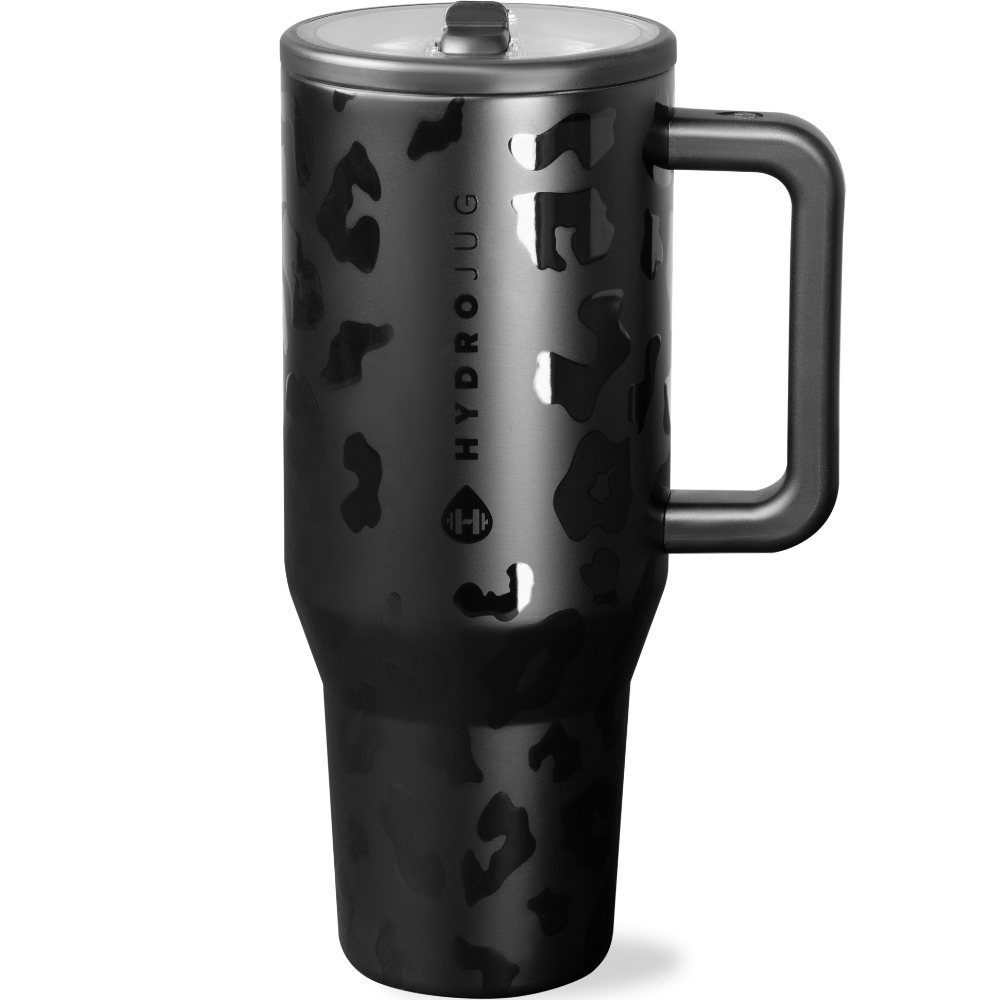 Black Leopard Traveler 40oz