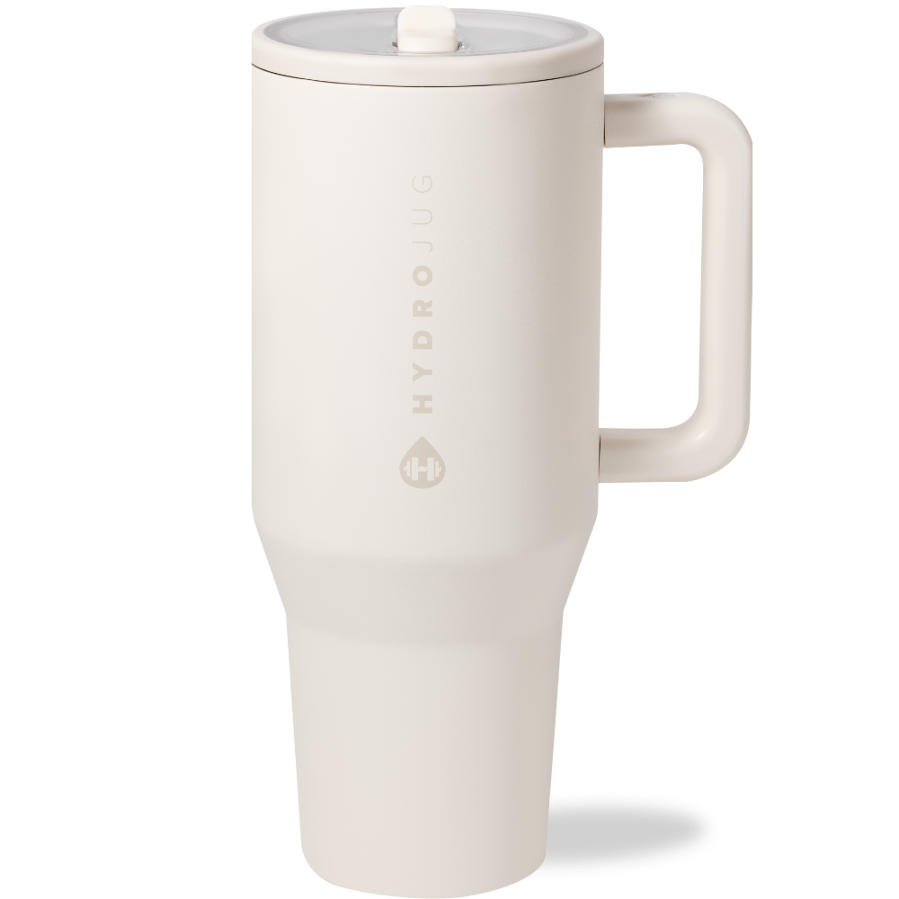HydroJug Traveler 40oz – Cream Insulated Tumbler HydroJug Traveler 40oz – Cream Insulated Tumbler