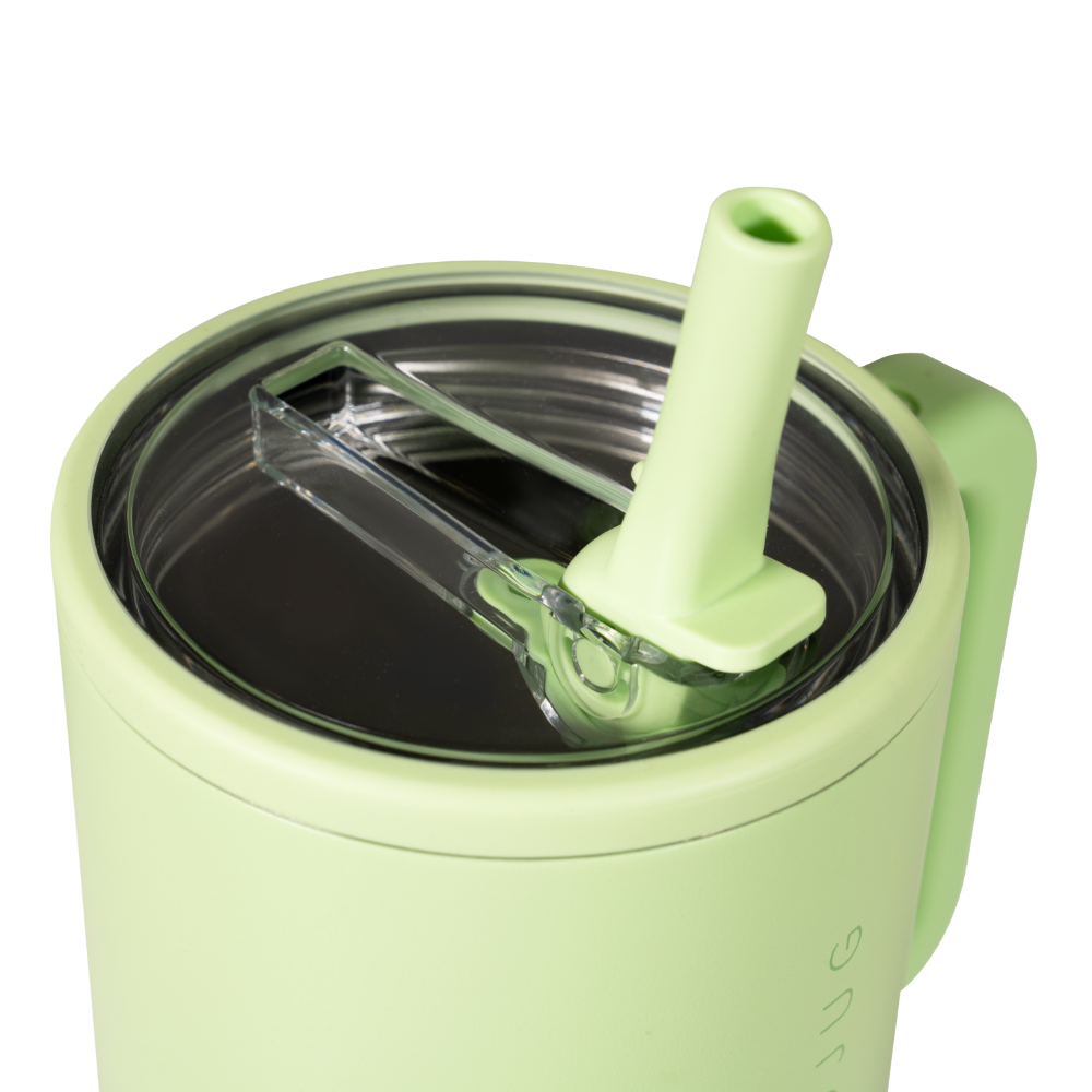 Melon Traveler 20oz with Flip Straw and Clear Lid