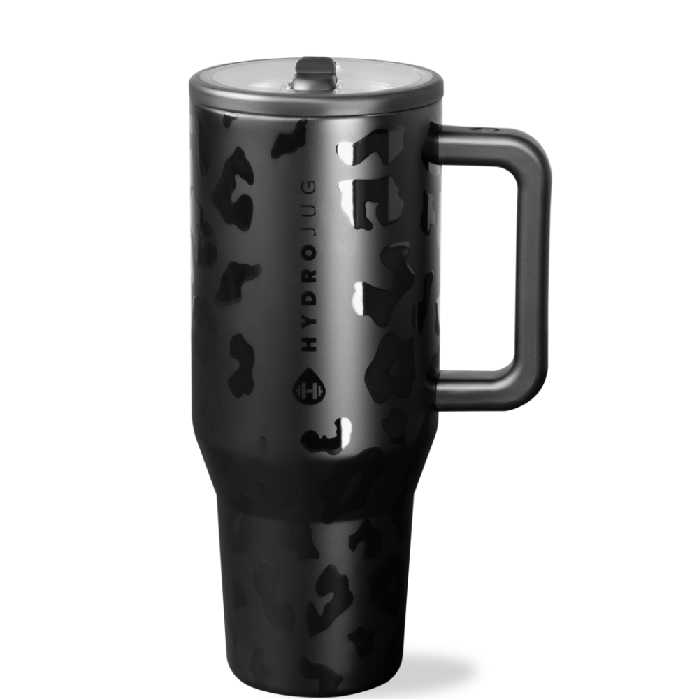 Black Leopard Traveler 32oz