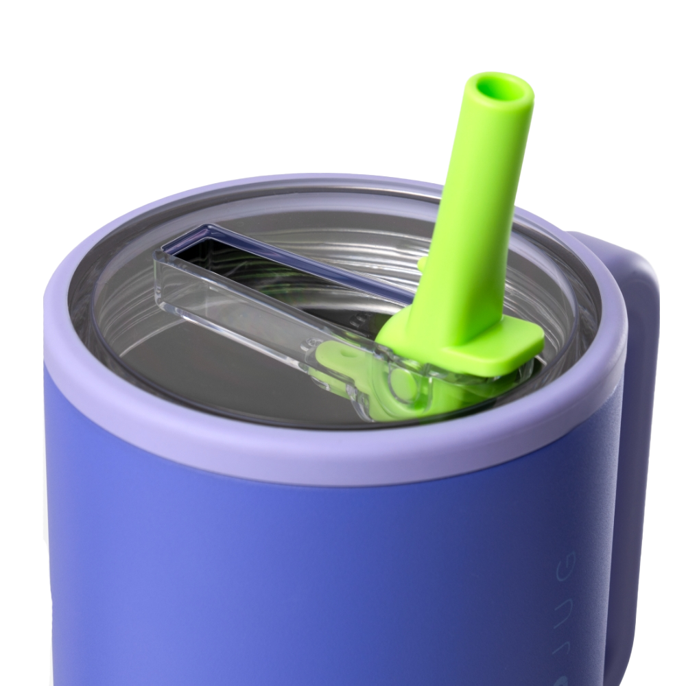 Lime Rickey Traveler 32oz with Flip Straw and Clear Lid