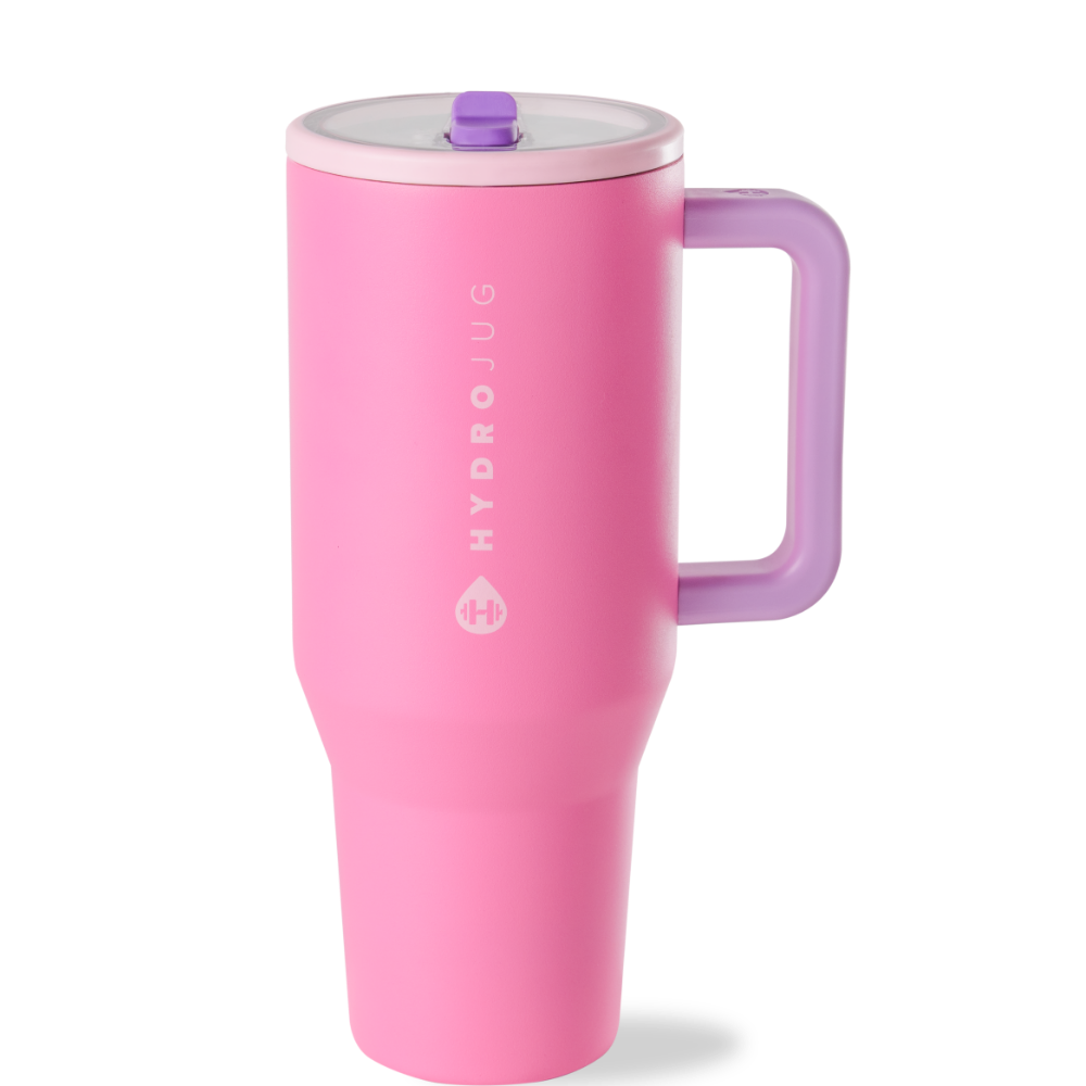 HydroJug Traveler 32oz – Pink Sugar Insulated Tumbler HydroJug Traveler 32oz – Pink Sugar Insulated Tumbler