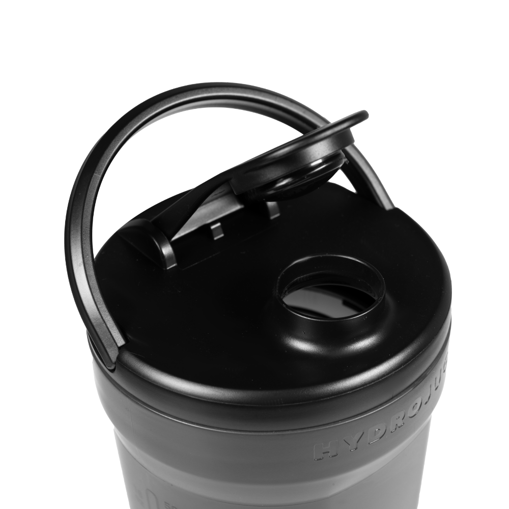 Black Single Wall Shaker 20oz Lid with Flip Cap