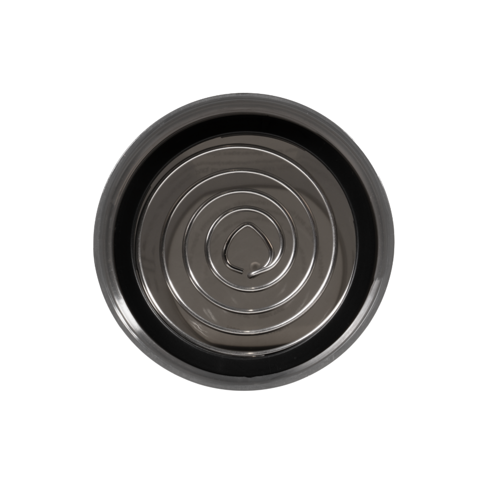 Black Single Wall Shaker 20oz with Silent Mixing Grate