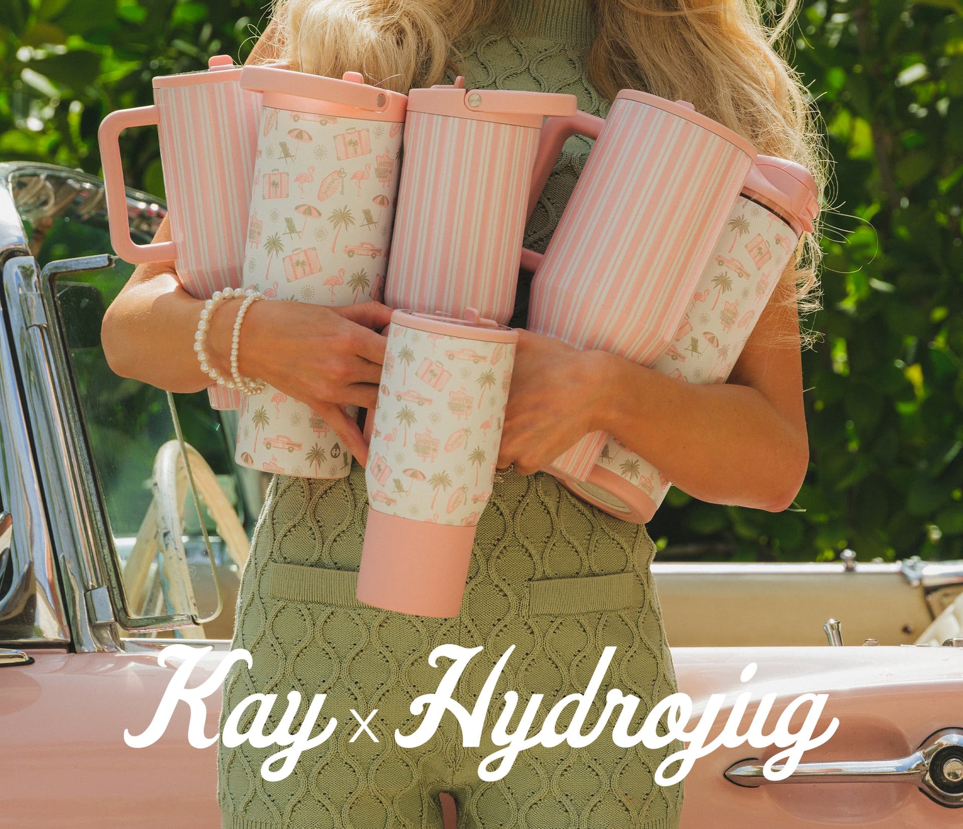 HydroJug x Kay — Cabana and Road Trip
