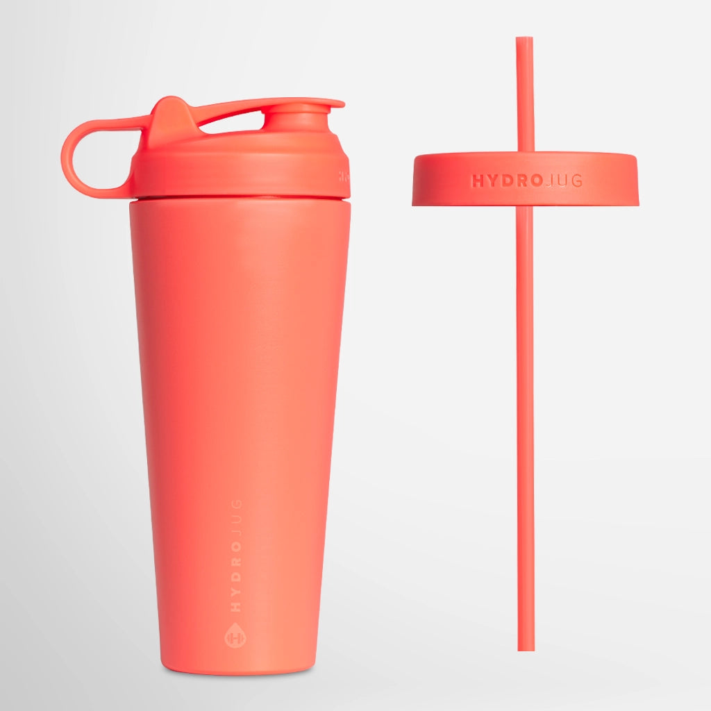 Neon Coral Stainless Steel HydroSHKR (24oz)
