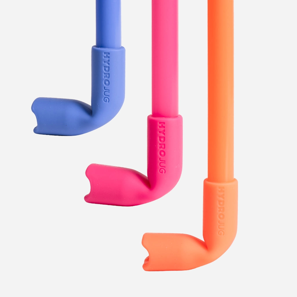 Hydrojug 3-Pack Neon Straws