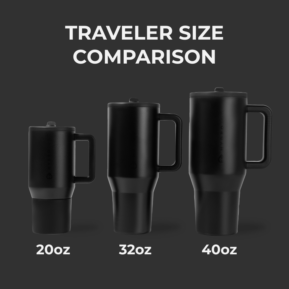 HydroJug Traveler 40oz - Cream
