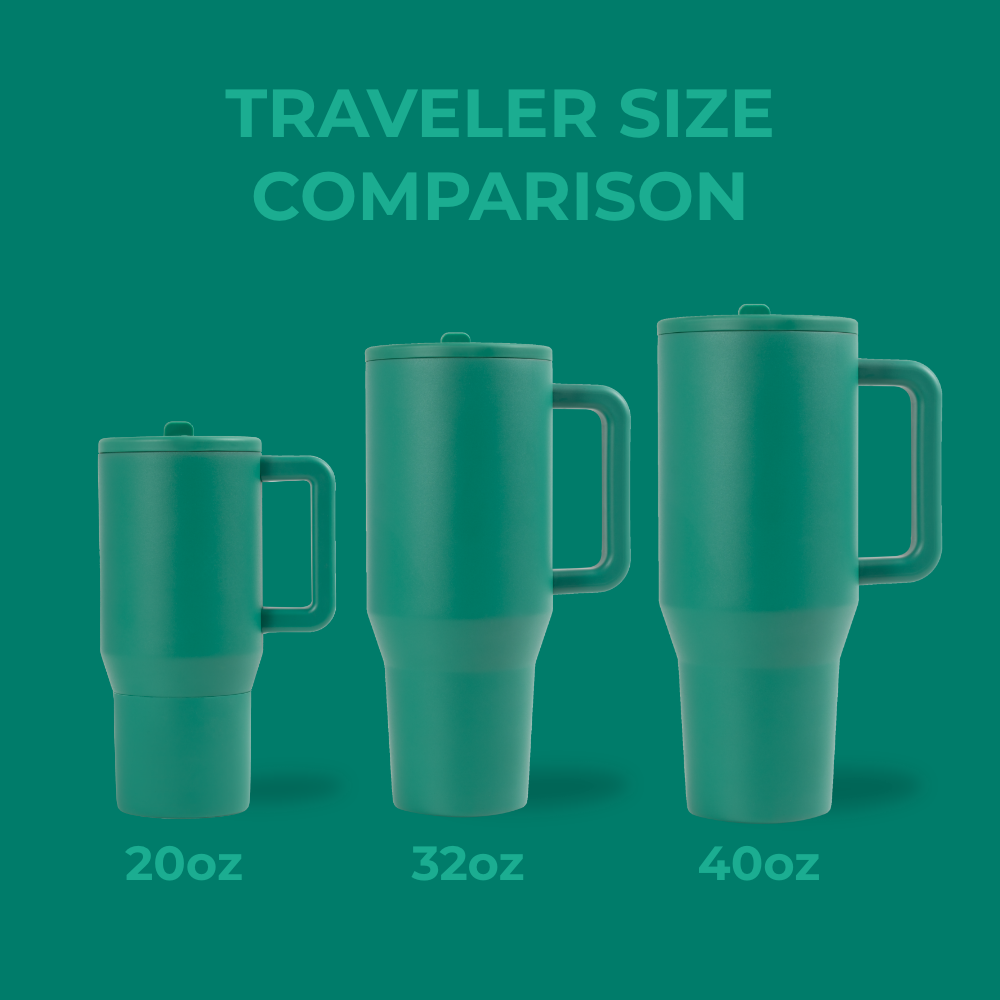 Kelly Green Traveler (40oz)