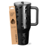 Black Leopard Traveler 40oz + Replacement Straw Pack product image
