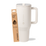 Cream Traveler 40oz + Replacement Straw Pack product image