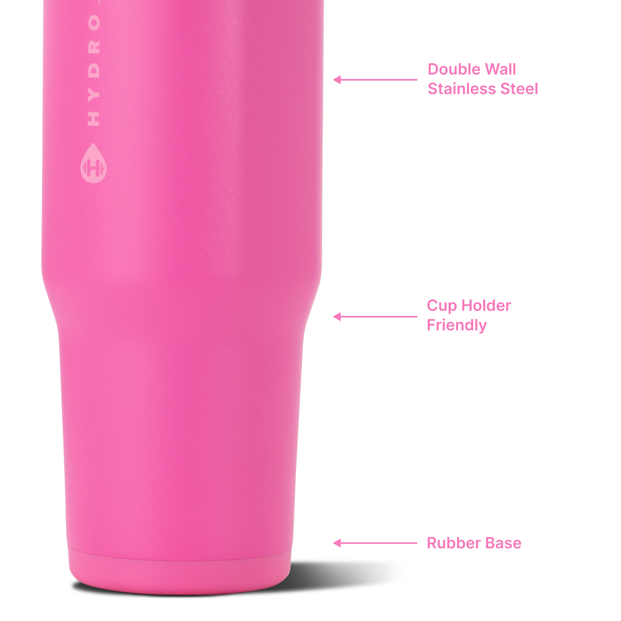 Razzle 32oz Ease2o Features: Locking Lid, Stainless Steel, Rubber Base