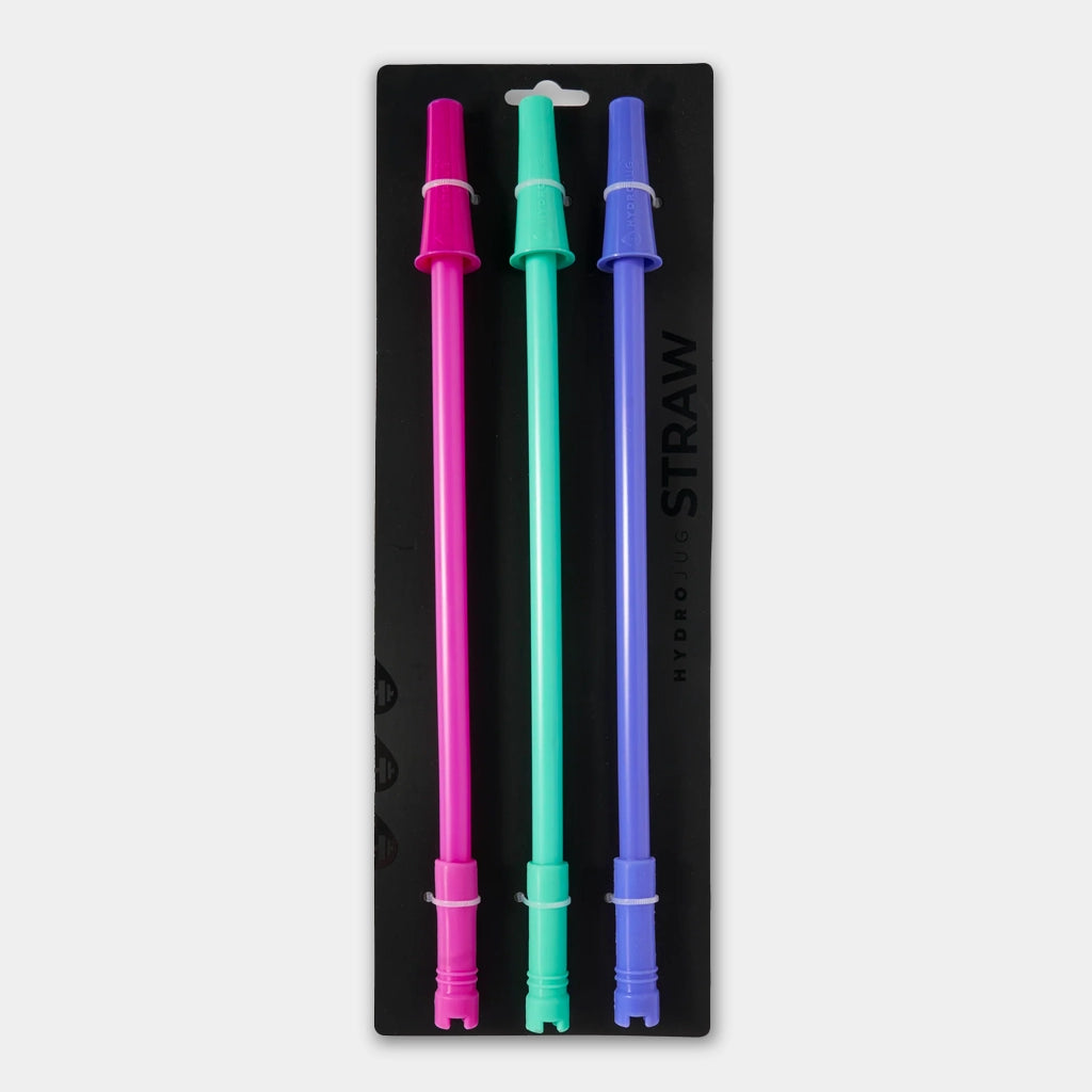 Hydrojug Straws - Assorted Colors - 3 Pack