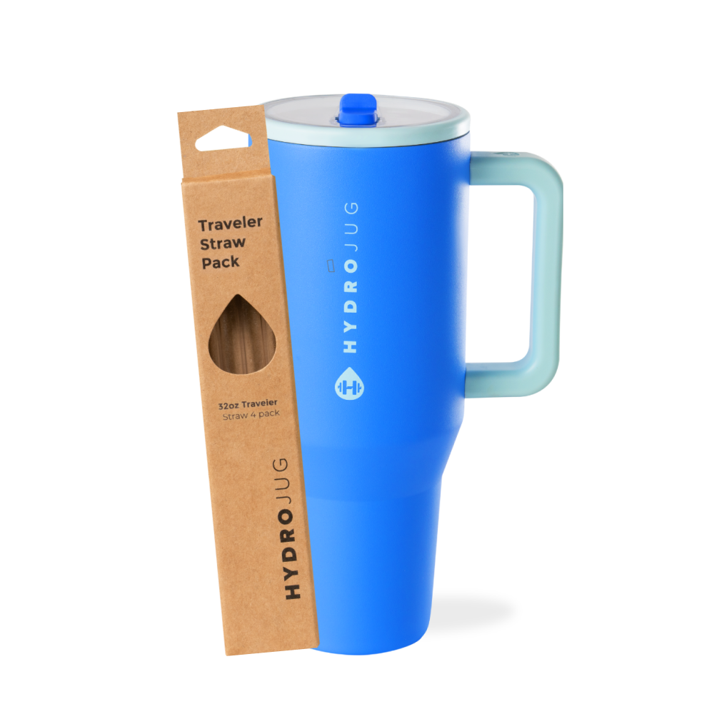 Riptide Traveler 32oz + Replacement Straw Pack