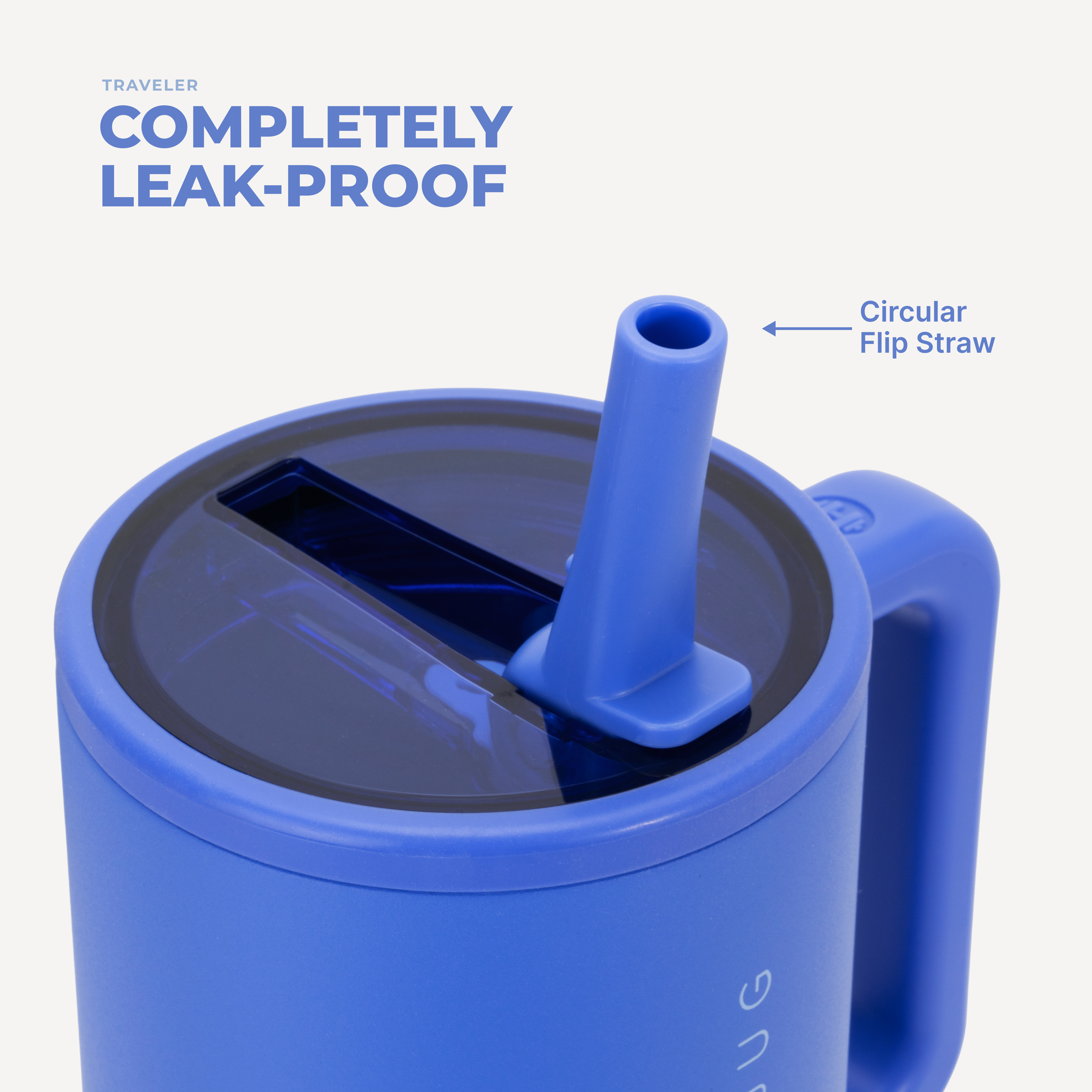 シュガーです HydroJug Traveler 40oz | All-Day Insulated Tumbler with Handle