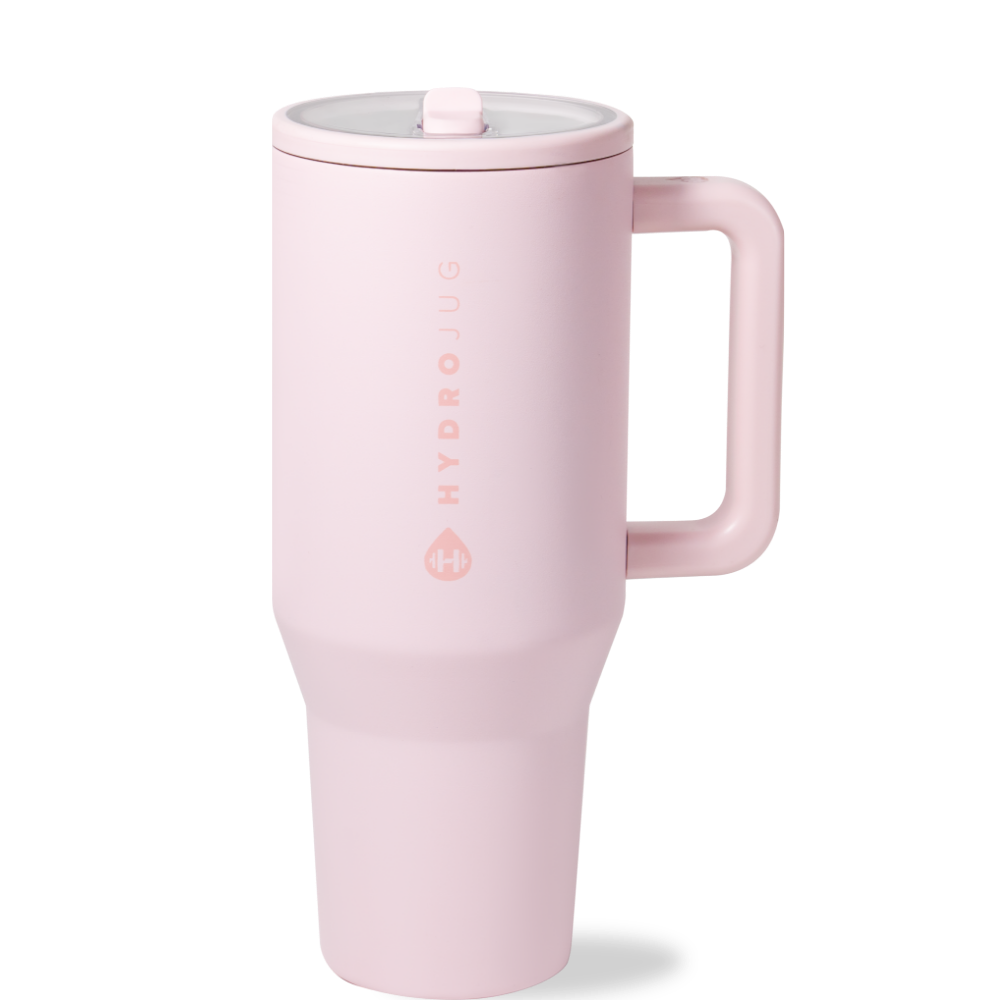 HydroJug Traveler 32oz – Pink Sand Insulated Tumbler