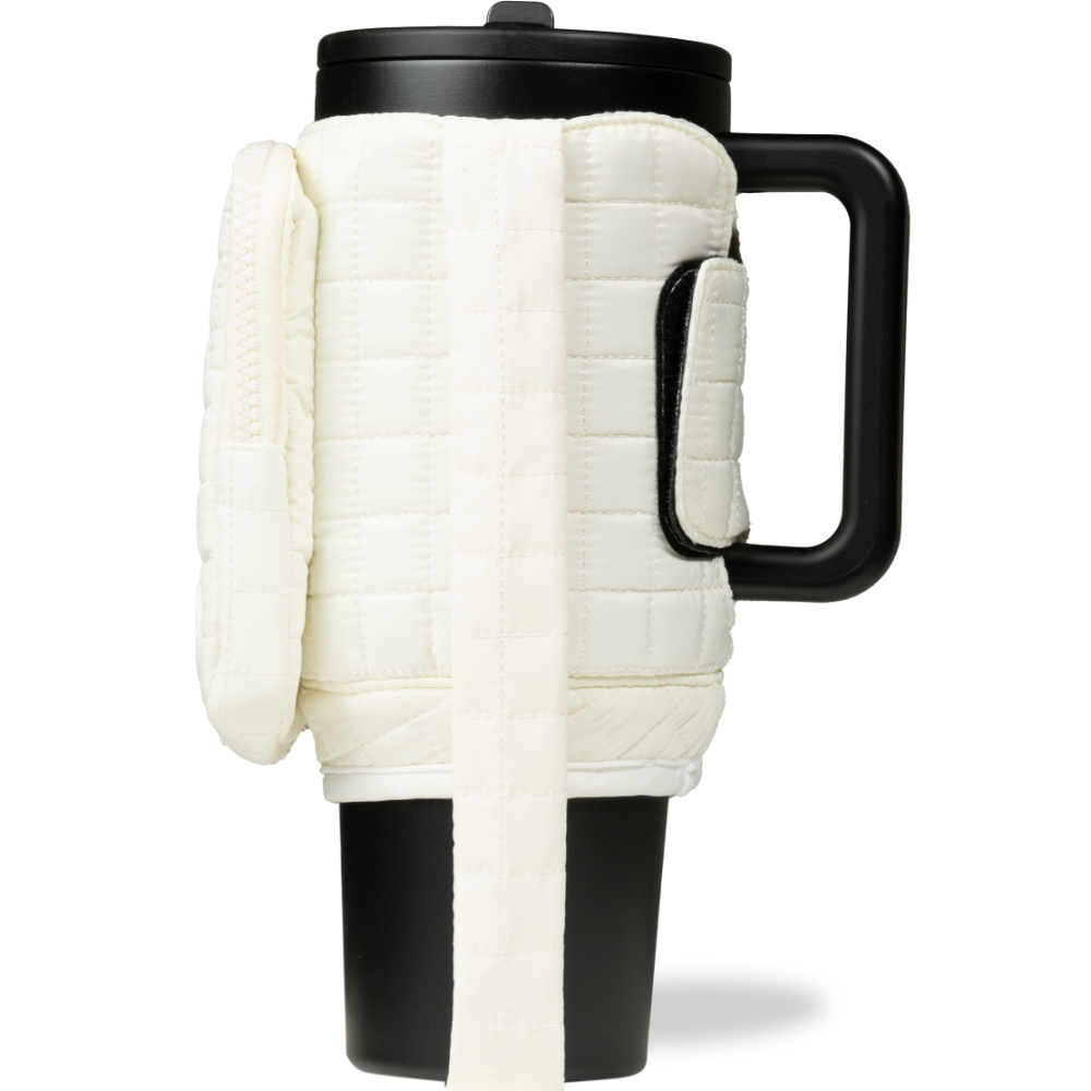 Cream Puffer Sleeve